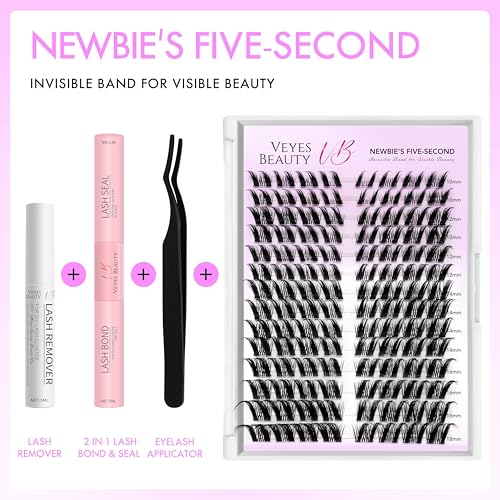 Velvet Wing Mixed Lengths DIY Lash Clusters Kit