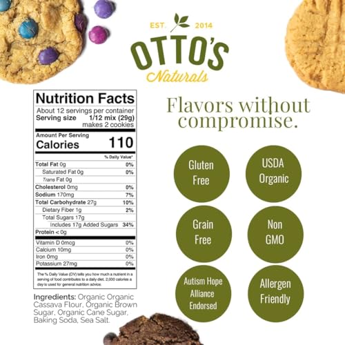 Otto's Naturals Gluten-Free Non-GMO Cookie Mix (12.2 Oz)