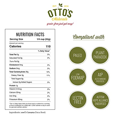 Otto's Naturals Gluten-Free Cassava Flour (2 lbs)