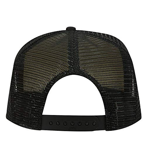 OTTO High Crown Mesh Back Trucker Hat